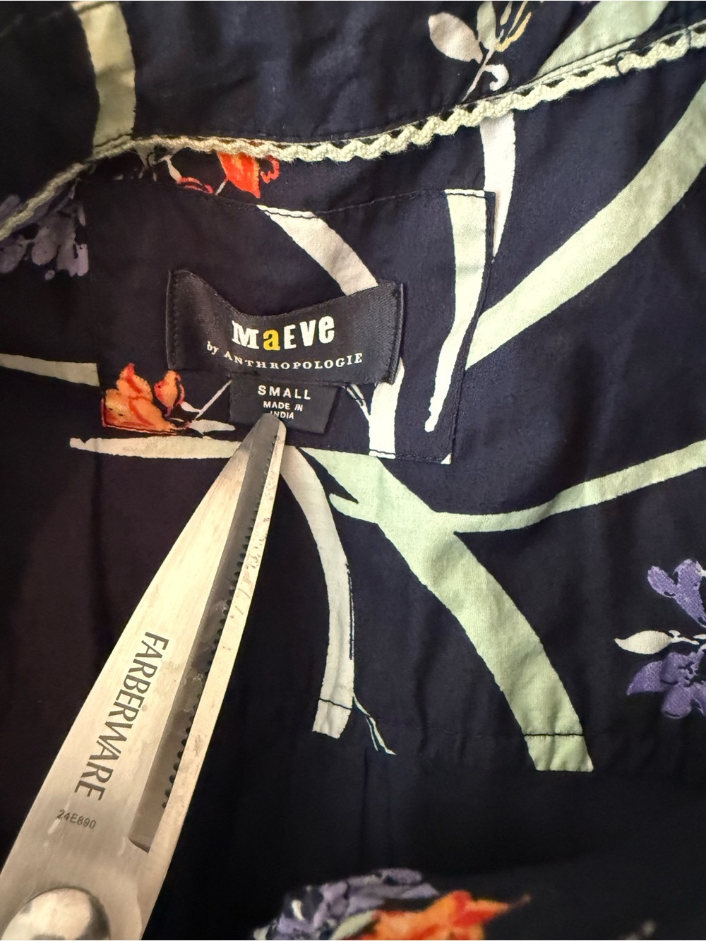 Anthropologie Ruffled Floral Shirt Dress
V16 - Picture 7 of 8